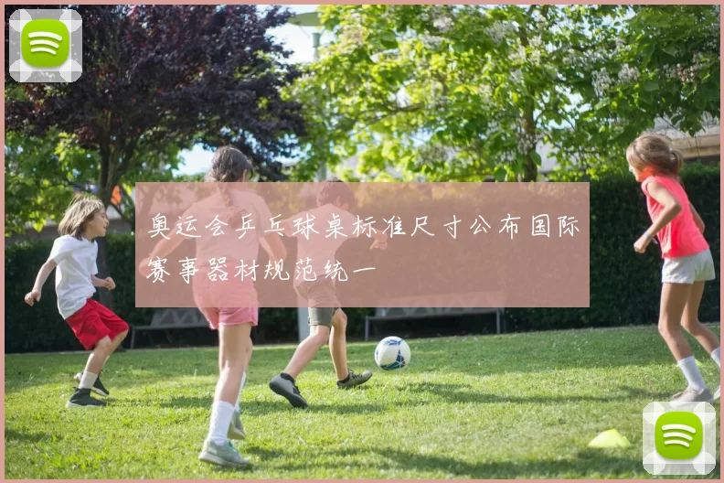 奥运会乒乓球桌标准尺寸公布国际赛事器材规范统一